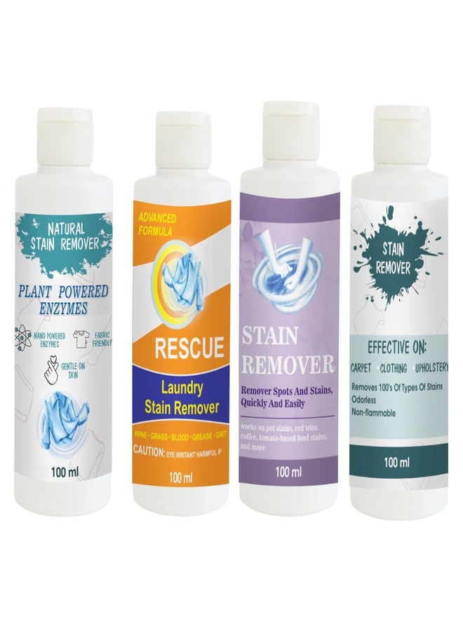 مجموعة مزيلات بقع توفوس: مزيل بقع القمصان، البرتقالي، البنفسجي، والسماء | محلول تنظيف متعدد الأسطح للملابس والأقمشة والمفروشات (100 غرام لكل عبوة) - Image 1